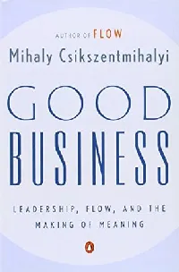 Good Business: Leadership, Flow, and the Making of Meaning