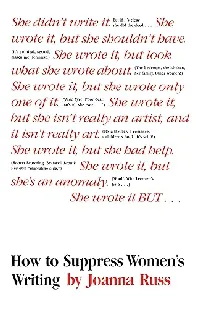 How to Suppress Women's Writing