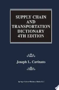 Supply Chain and Transportation Dictionary