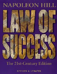 Law of Success
