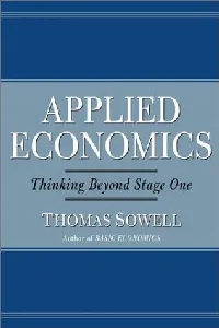 Applied Economics: Thinking Beyond Stage One