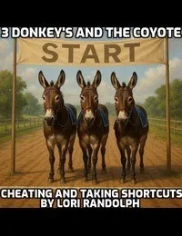 The 3 Donkey's and the Coyote "Cheating and Taking Shortcuts"