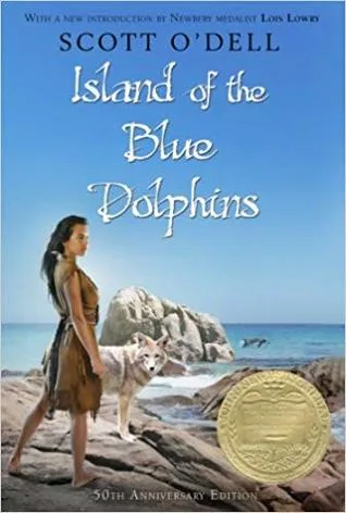 Island of the Blue Dolphins by Scott O'Dell — book cover