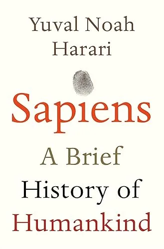 Sapiens: A Brief History of Humankind by Yuval Noah Harari — book cover