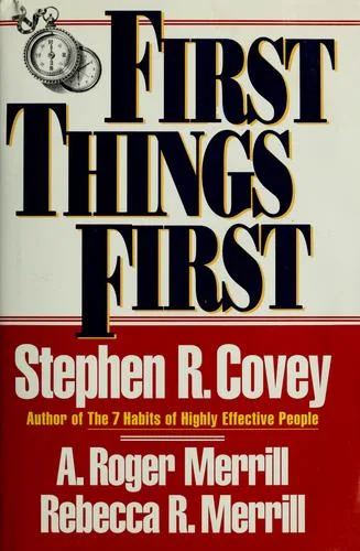 First thing first cover
