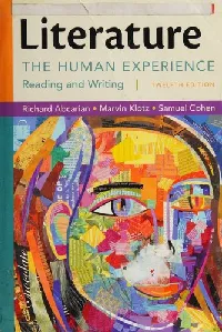 Literature. The Human Experience, Reading and Writing--Twelfth Edition
