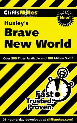 CliffsNotes on Huxley's Brave New World cover