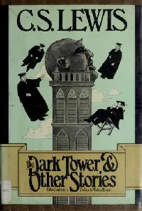 The dark tower, and other stories