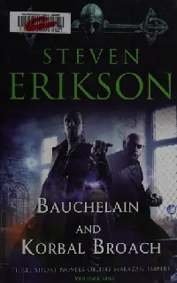 Bauchelain and Korbal Broach