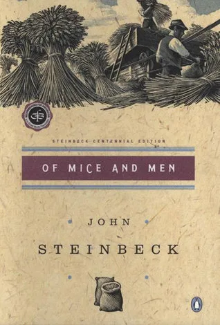 Of Mice and Men by John Steinbeck, J. Steinbeck, John Steinbeck, john steinbek, John Steinback — book cover