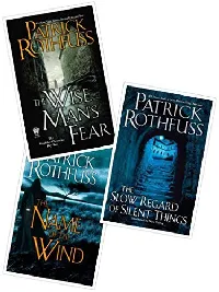Kingkiller Chronicle Patrick Rothfuss Collection 3 Books Set