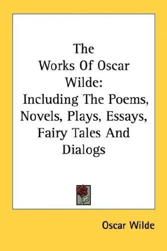 The works of Oscar Wilde cover