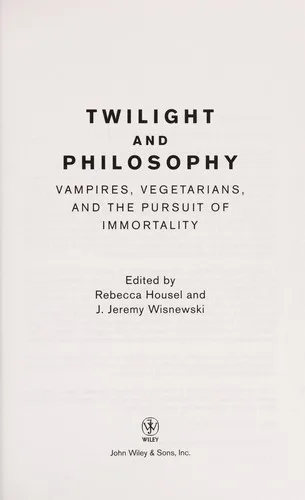 Twilight and philosophy