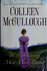 The Independence of Miss Mary Bennet