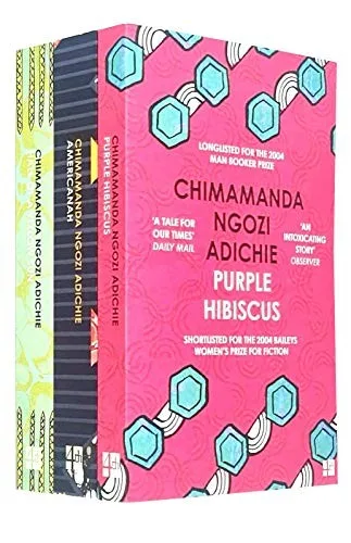 Half of a Yellow Sun, Americanah, Purple Hibiscus cover