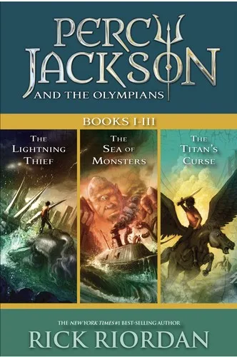 Percy Jackson and the Olympians, Books I-III cover
