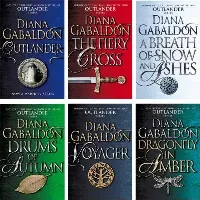 Outlander Series 1 Diana Gabaldon Collection 6 Books Set Drums Of Autumn, Fiery