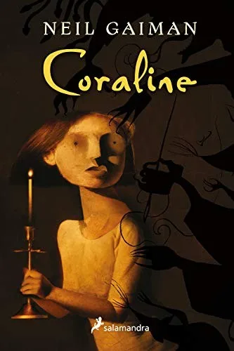 Coraline by Neil Gaiman — book cover