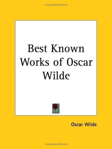 The Best Known Works of Oscar Wilde cover