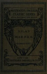 Silas Marner