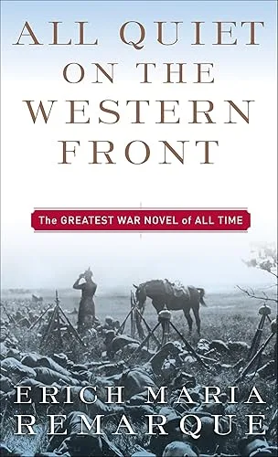 All Quiet on the Western Front by Erich Maria Remarque — book cover