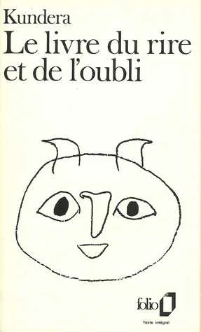 Le livre du rire et de l'oubli cover