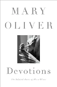 Devotions: The Selected Poems of Mary Oliver