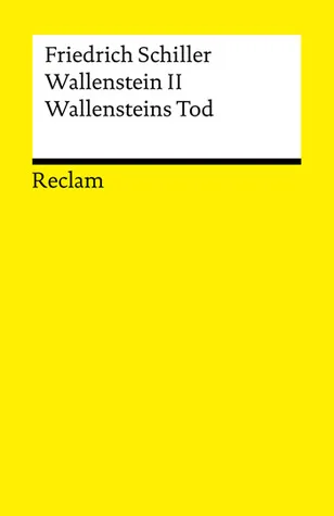 Wallenstein II: Wallensteins Tod cover