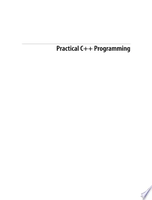 Practical C++ Programming