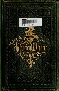 Rime of the ancient mariner