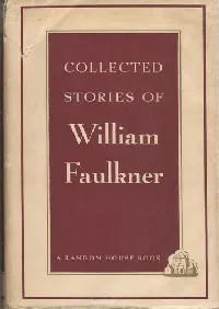 Collected Stories of William Faulkner