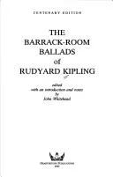 The Barrack-Room Ballads of Rudyard Kipling cover