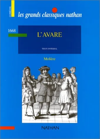 L'avare cover
