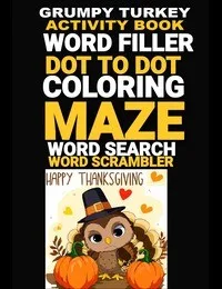 Grumpy Turkey Activity Book