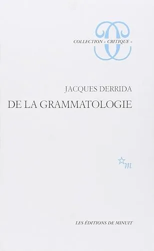 De la grammatologie cover