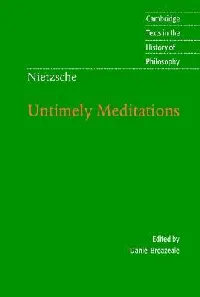 Untimely Meditations
