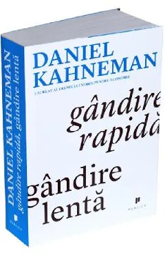 Gândire rapidă, gândire lentă cover